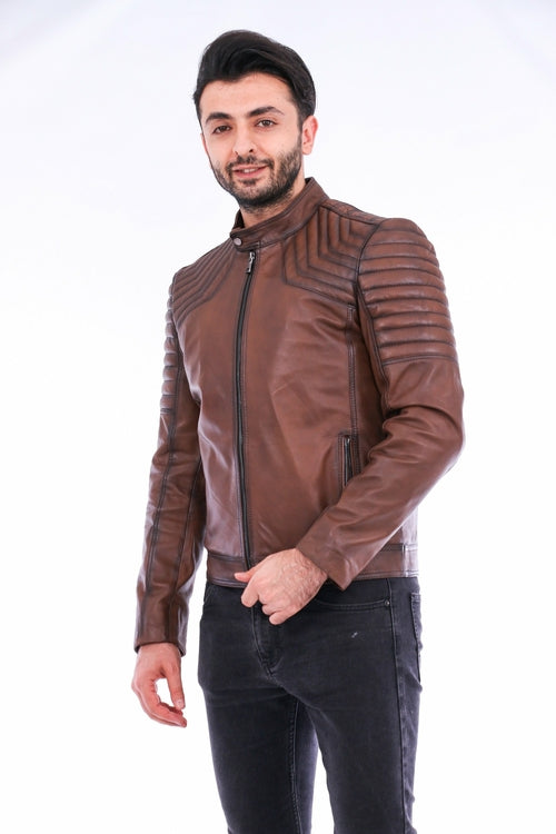 Morelli Leather Biker Jacket