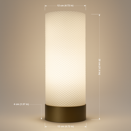 Woven Glow Portable Table Lamp